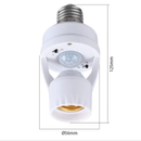 Bocal Inteligente Sensor de Presença e Movimento Programável Alcance até 3 metros Lâmpada Led Halógena Bivolt