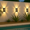 Kit 6 Iluminarias Arandela Decorativa Interno Externo Spot Parede a Prova D água A+