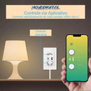 Tomada Wi-Fi Inteligente Dupla - Controle Remoto Alexa SmartLife USB-C 16A