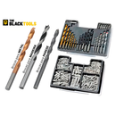 Parafusadeira Furadeira De Impacto Profissional 21v Gradiente Gpb21vw Com Kit Brocas Buchas 300 Pçs