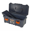 Caixa De Ferramentas Maleta Grande Resistente Reforçada Diversas Cores e Modelos Com Badeja Metasul