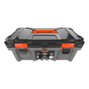 Caixa De Ferramentas Maleta Grande Resistente Reforçada Diversas Cores e Modelos Com Badeja Metasul