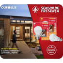 Kit 6 Lâmpadas ControLed Sensor De Presença 9W 6500K