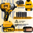 CAT Parafusadeira Furadeira e Chave De Impac 96V + 48V 02 Baterias Soquetes com Maleta Profissional - AUTENTICA