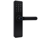 Fechadura Eletrônica Digital 5 em 1 Com Biometria, Bluetooth, Senha Touch, Chave e Tag