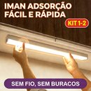 Luminária LED Sensor Movimento Sem Fio Magnética USB Recarregável Inteligente Fino Barra 10/30/50cm