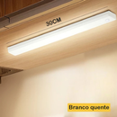 LED Sem Fio Sob Magnética Recarregável USB Sensor De Movimento Inteligente Fino barra 10 a 50cm