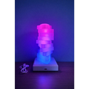 Luminária Abajur de Mesa LED Modular Recarregável USB Iluminação Decorativa para Casa, Quarto, Escritório e Ambiente