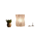 Luminária Órion Transparente – Abajur Decorativo de Mesa LED