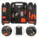 129 Peças Kit de Ferramentas DIY com Maleta Completa para Casa Carro e Oficina