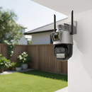 Câmera De Seguranca Lente Dupla 4k Icsee Wi Fi Ip Vigilancia